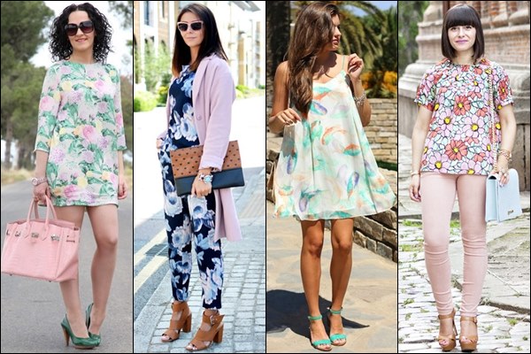 Pastel with Prints Fashion Look
