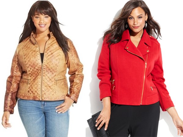 Plus Size 2014 Biker Jacket Ideas