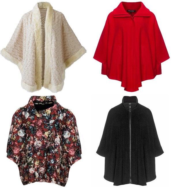 Plus Size 2014 Cape Coat Ideas