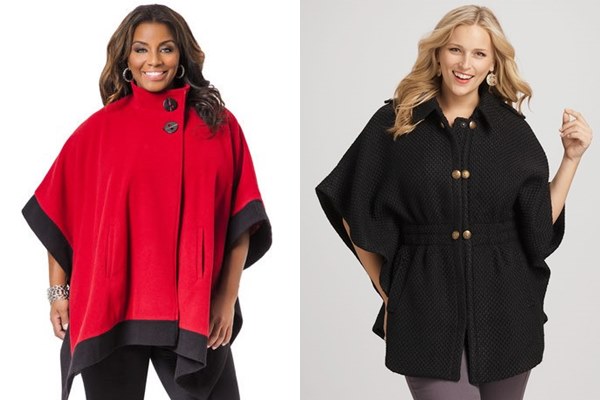 Plus Size 2014 Cape Coats