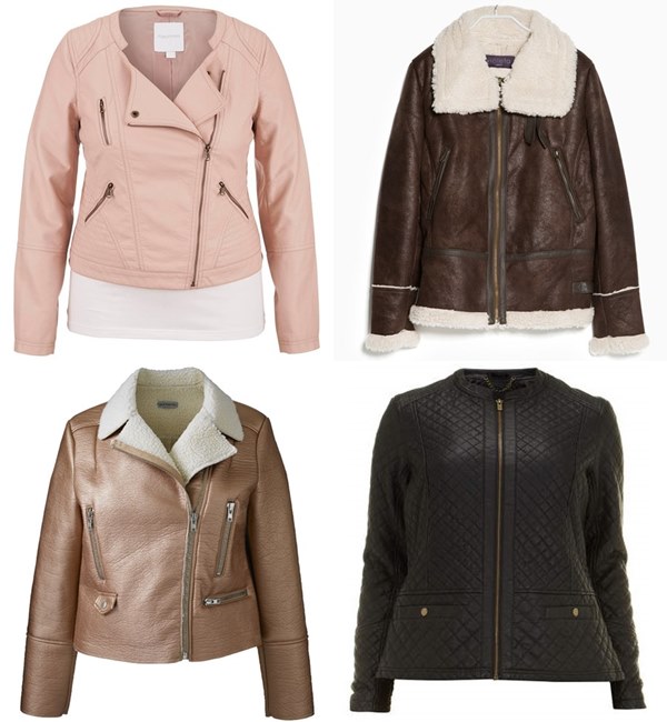 Plus Size 2014 Moto Jacket Collection