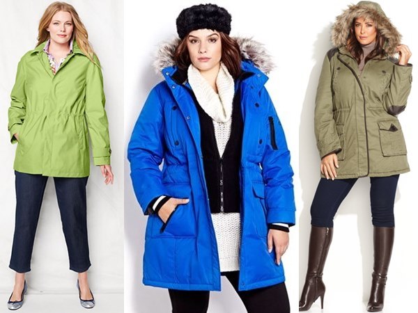 Plus Size 2014 Parka Coat Lookbook