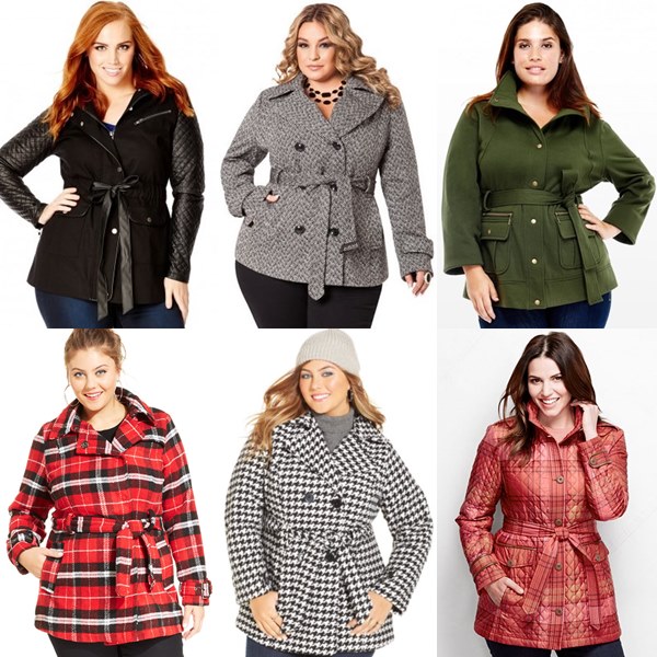 Plus Size 2014 Coats: Fabulous Ideas from Various Stores (Part 1
