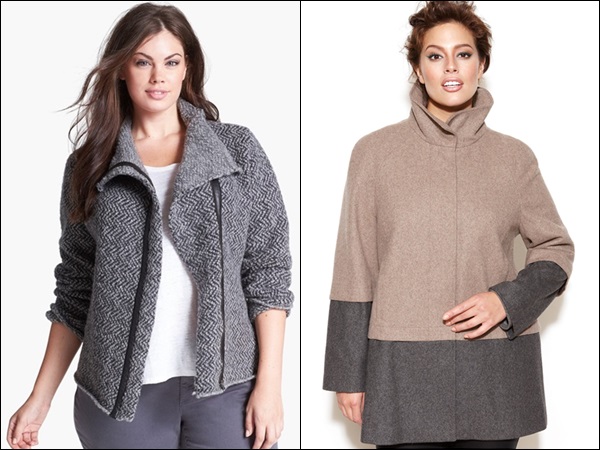 Plus Size Coats made of Wool