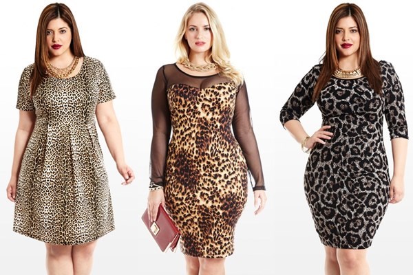 Plus Size Fall Winter 2013 Trend Animal Leopard Prints