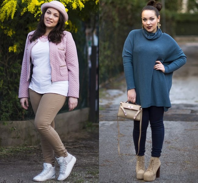 outfit plus size winter