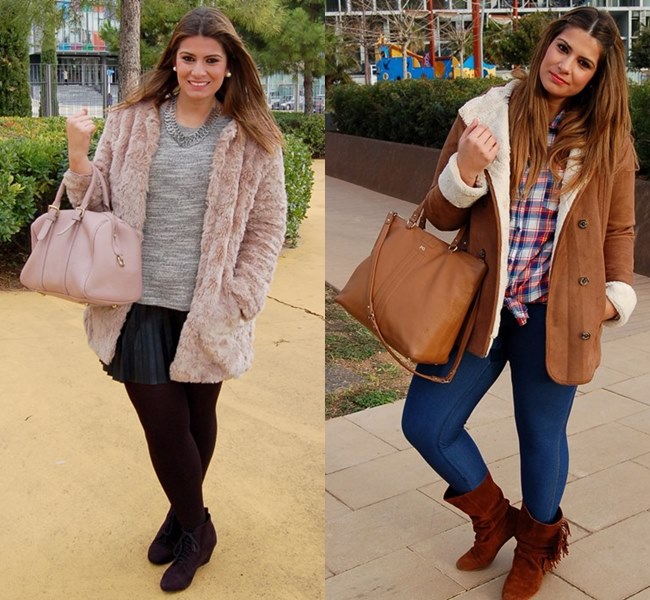 plus size winter outfit