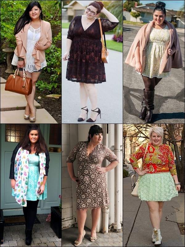 Lace Fashion Look for Plus Size Women