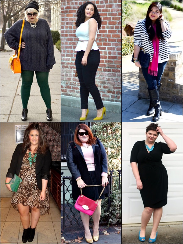 Pops of Color Fashion Look for Plus Size Women