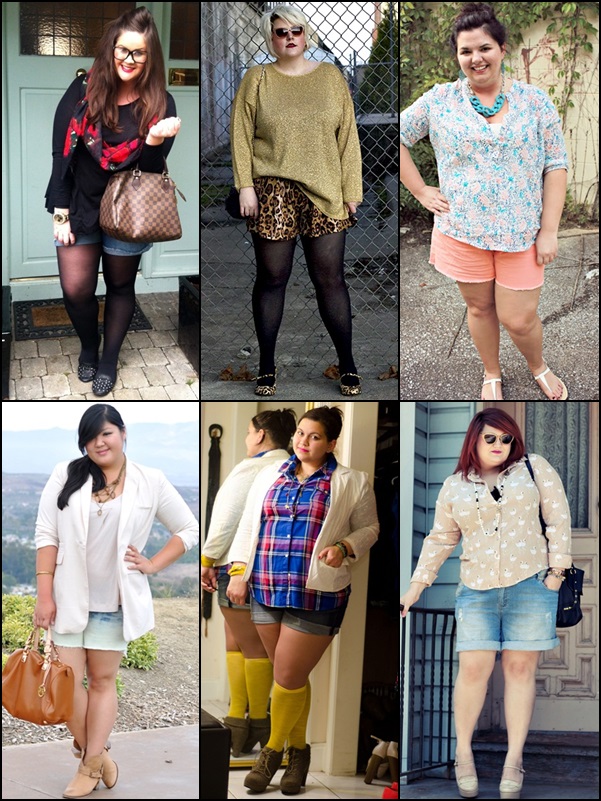 Shorts Fashion Look for Plus Size Women