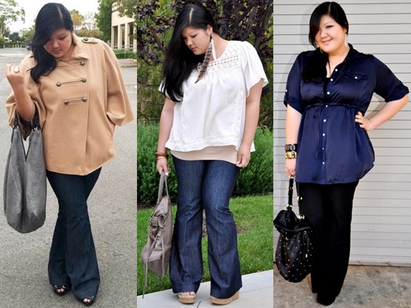 Plus Size Flare Jeans Inspiration