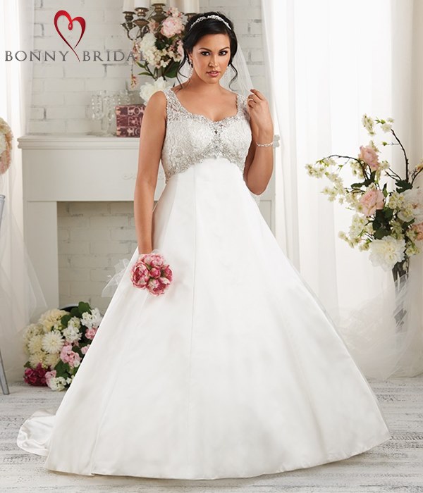 Plus Size Wedding Dress Shopping Tips and Ideas from Five Bridal Stores ...