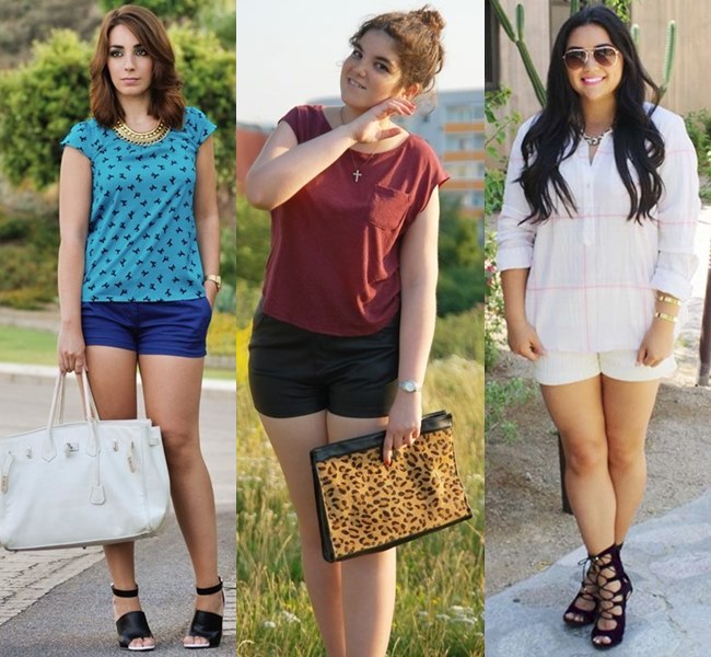 shorts for curvy women