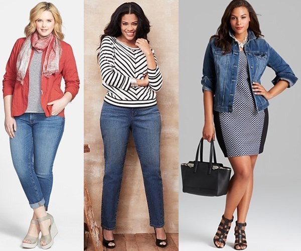 Spring Summer 2014 Denim Plus Size Fashion Trends