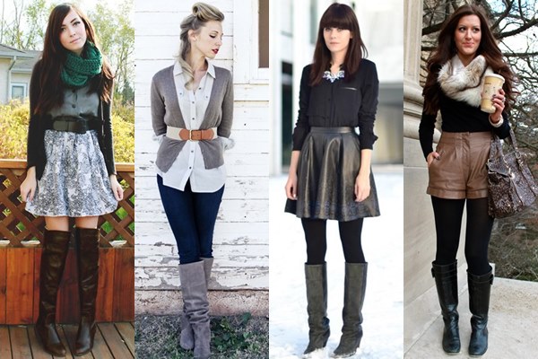 5 Ways To Wear Knee-High Boots This Winter · The RELM & Co