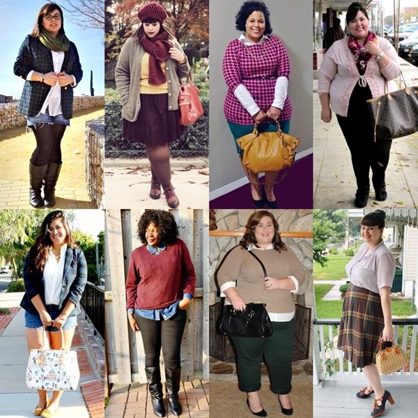 Preppy Style for Plus Size Women