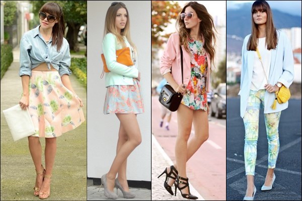 Printed Pastel Fashion Styles