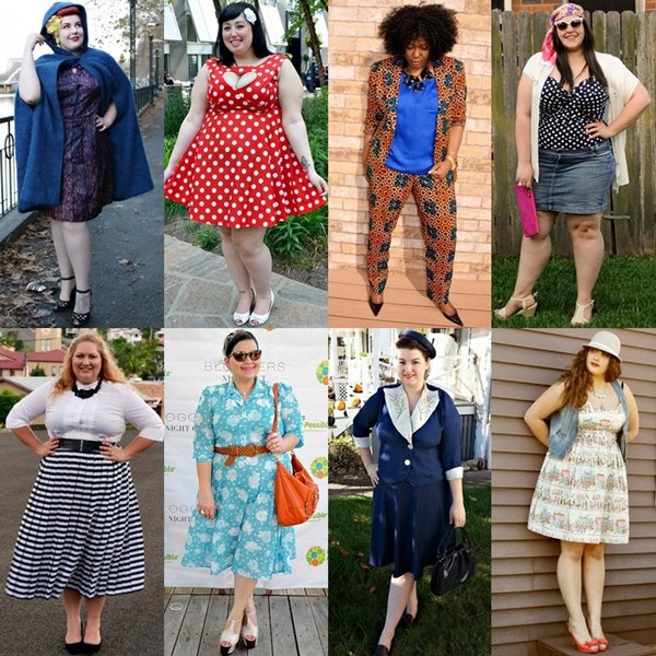 Vintage Fashion for Plus Size Women