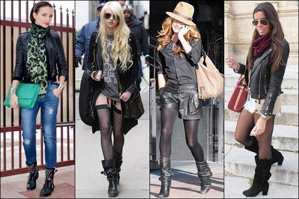 Rock Chick Looks with Boots