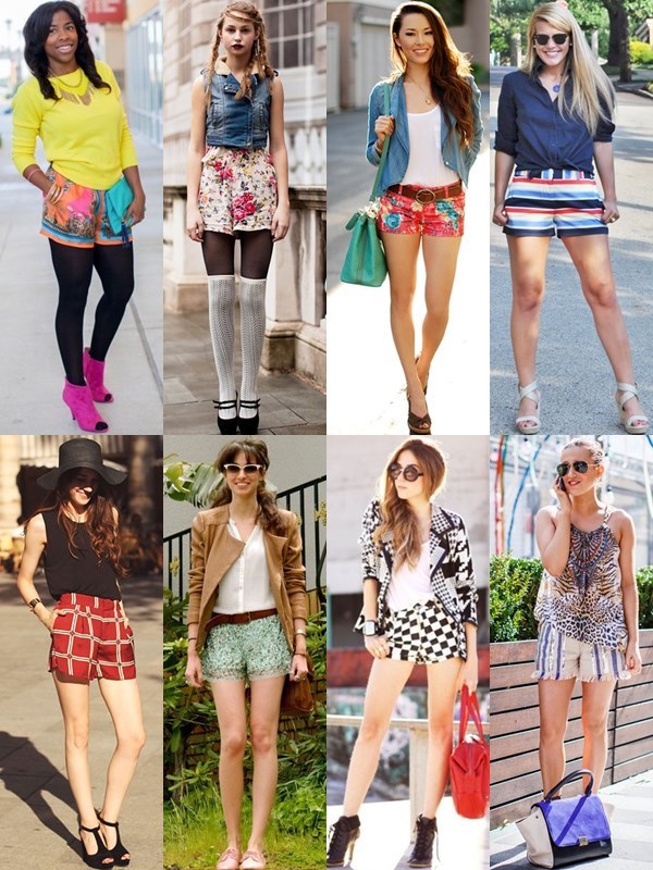 Printed Shorts Styles