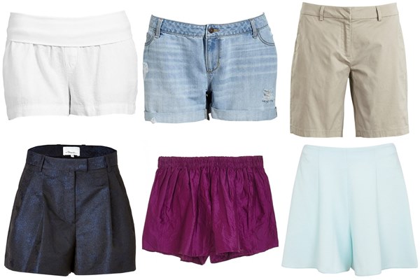 tailored shorts are really flattering as it sits low on the hip and is cut loose