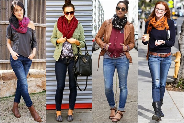 8 Ways to Wear a Scarf - Stylish Scarf Outfits