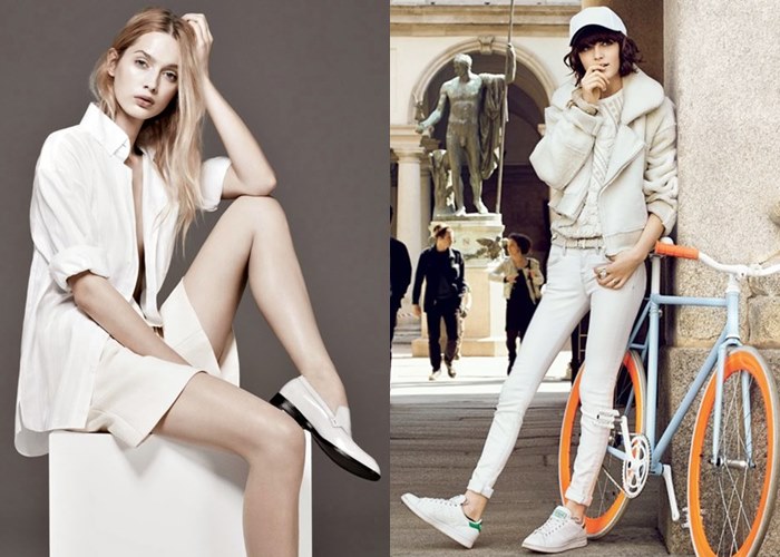 Prepare your white sporty staples that accentuate more to the chicness side rather than a gym-look