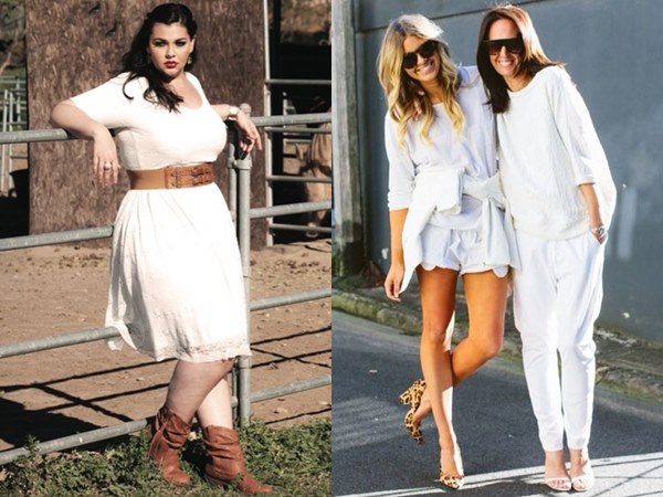 Spring Summer All White Fashion Looks