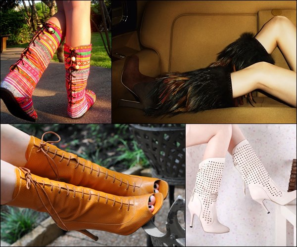 High Fashion Mid Calf with Edgy Designs and Styles 