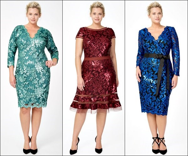 Tadashi Shoji Holiday Plus Size Eveningwear Collection - Gorgeous ...