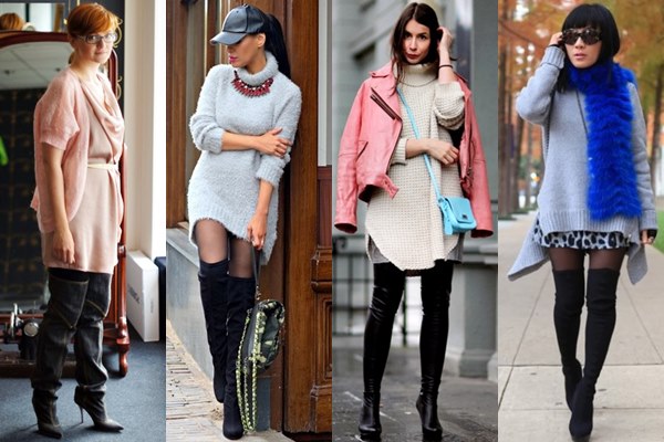 How to Wear Boots in Various Styles and Heights (Thigh high Boots)