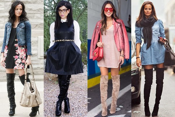 How to Wear Boots in Various Styles and Heights (Thigh high Boots)