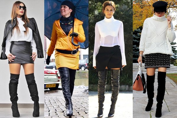 How to Wear Boots in Various Styles and Heights (Thigh high Boots)