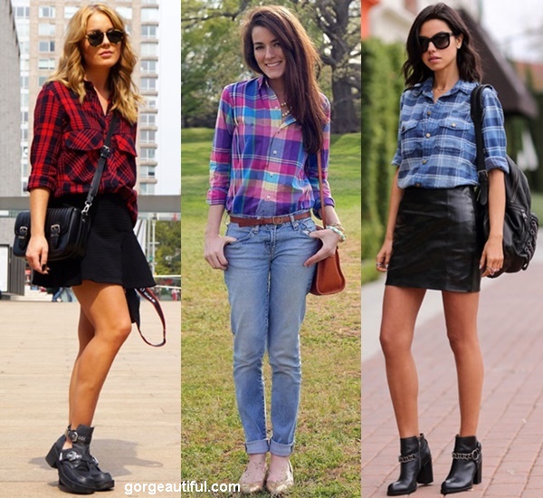 plaid shirts how to wear