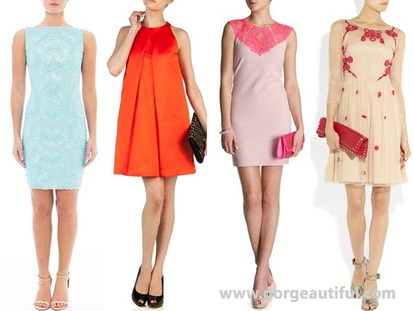 Afternoon Spring Wedding Guest Dresses