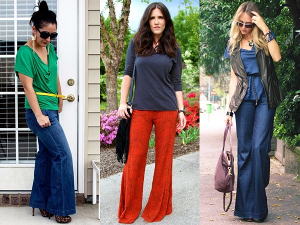 How to wear flared pants