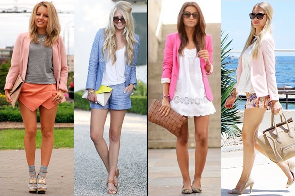 Blazer Style in Summer