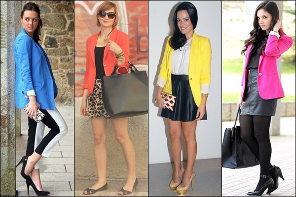 Blazer in Bright Colors