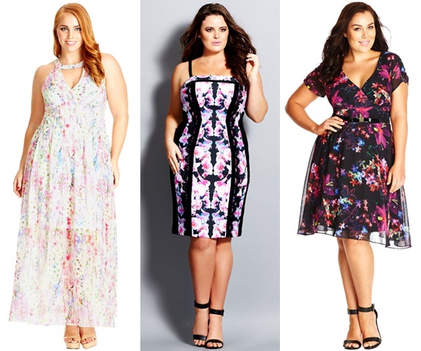 Plus Size Floral Fashion Trend ...