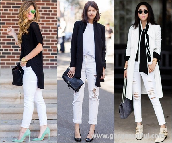 Outfit Ideas: How to Wear White Jeans This Spring and Summer