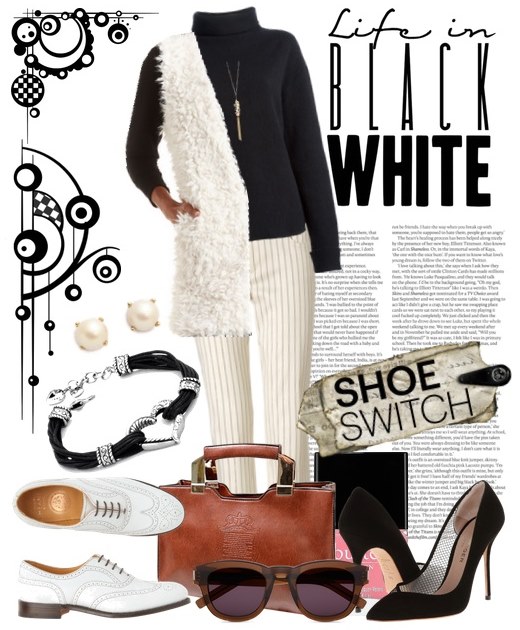 Black and White Spring 2015 Outfit