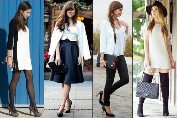 Black and White Street Fashion Style