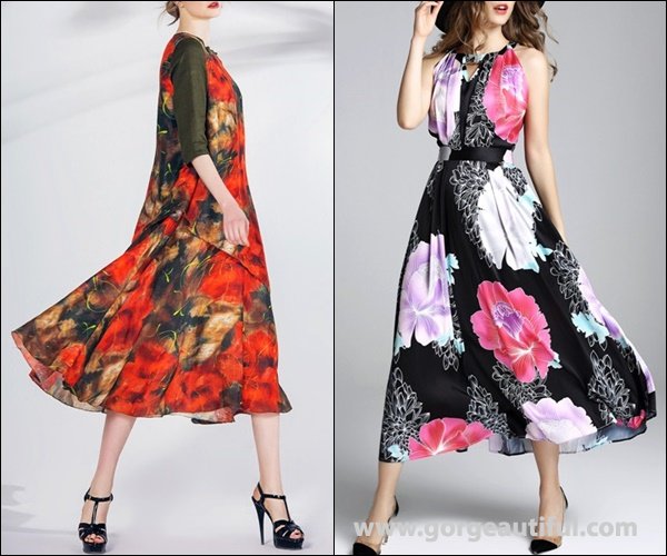 How to Wear Floral Print Dress for Every Season All Year Long