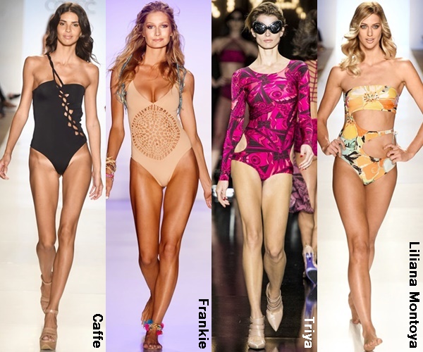 Cut Out Swimwear 2015 Trends