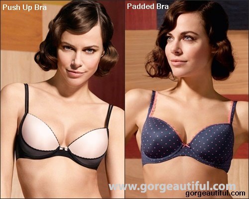 Difference Between Padded and Push Up Bra