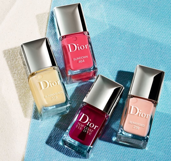 Dior Tie Dye Summer 2015 Makeup - Tie Dye Manicure