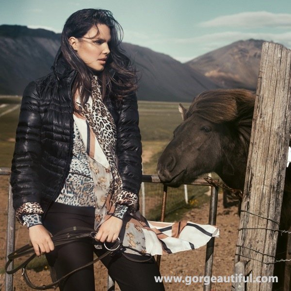 Elena Miro Plus Size Fashion Fall Winter 2015 Ad Campaign 02