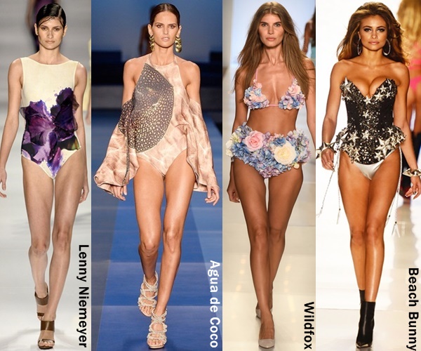 Embellished Swimwear 2015 Trends