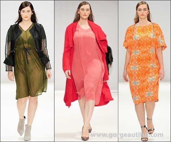 Evans Design Collective Plus Size Spring Summer 2015 Runway 03