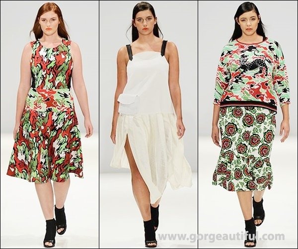 Evans Design Collective Plus Size Spring Summer 2015 Runway 04